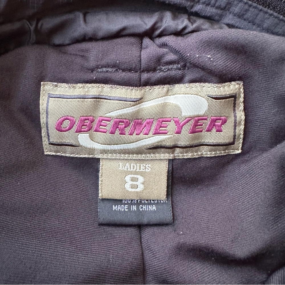 Obermeyer Women’s Gypsy Ski Pants Gray Size 8 Snowboarding Skiing - Picture 10 of 13
